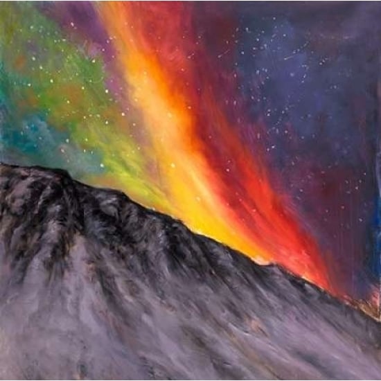 Aurora Borealis in the Mountain Poster Print by Atelier B Art Studio-VARPDXBEGLAN58 Image 2