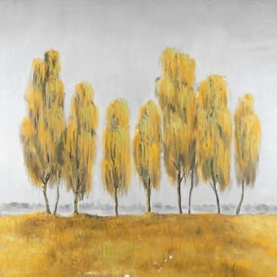 Seven Yellow Trees Abstract Poster Print by Atelier B Art Studio-VARPDXBEGLAN81 Image 2