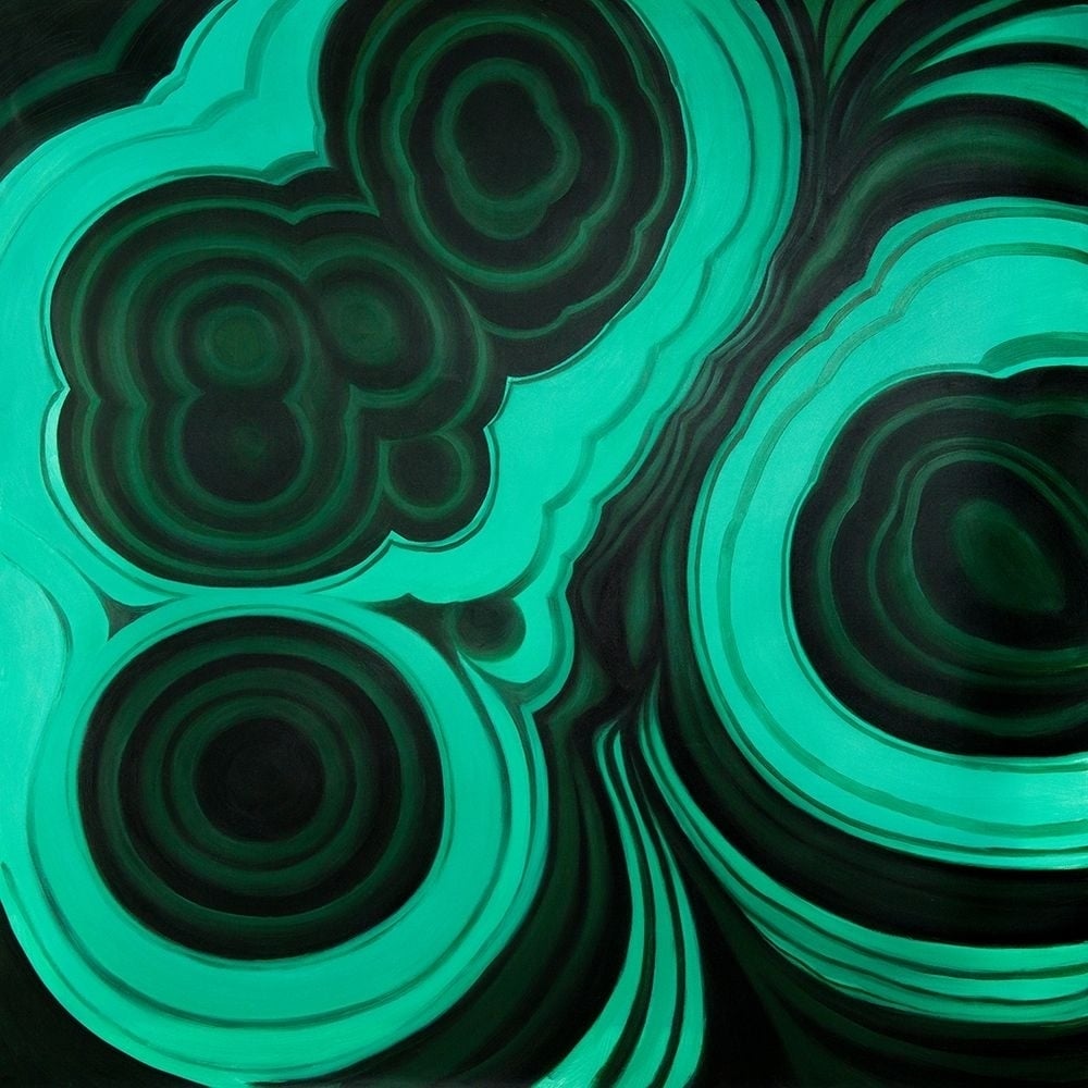 MALACHITE STONE Poster Print by Atelier B Art Studio Atelier B Art Studio-VARPDXBEGMNL4 Image 1