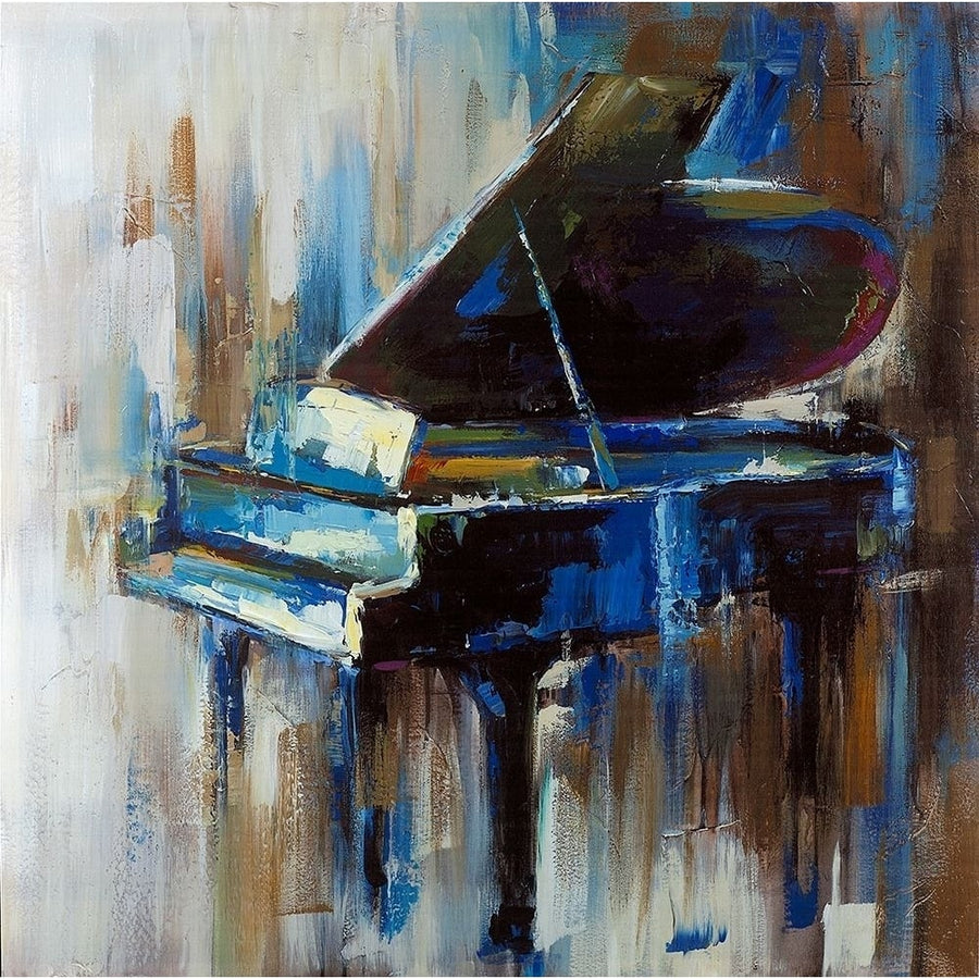 Abstract grand piano Poster Print by Atelier B Art Studio Atelier B Art Studio-VARPDXBEGMUS14 Image 1