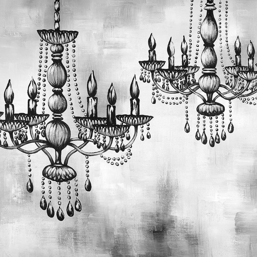 TWO CRYSTAL CHANDELIERS Poster Print by Atelier B Art Studio-VARPDXBEGSLF3 Image 1