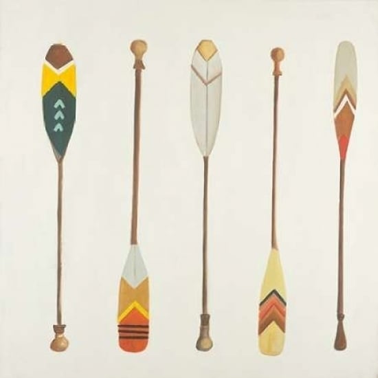 Canoe Paddles Poster Print by Atelier B Art Studio-VARPDXBEGSPO13 Image 1