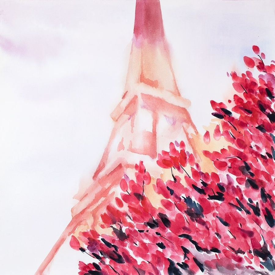 PINK EIFFEL TOWER Poster Print by Atelier B Art Studio-VARPDXBEGSTS55 Image 1