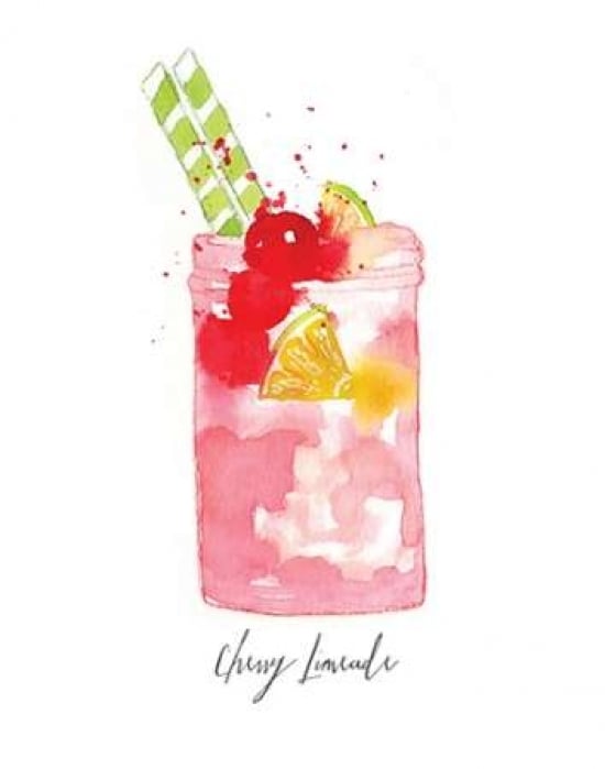 Cherry Limeade Poster Print by Sara Berrenson-VARPDXBER162 Image 1