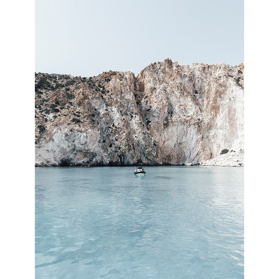 Milos Coastal Grandeur Blue Poster Print - Bella Eve-VARPDXBES3104 Image 1