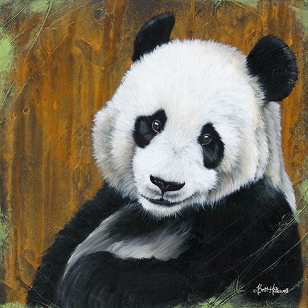 Panda Smile Poster Print by Britt Hallowell-VARPDXBHAR465 Image 1