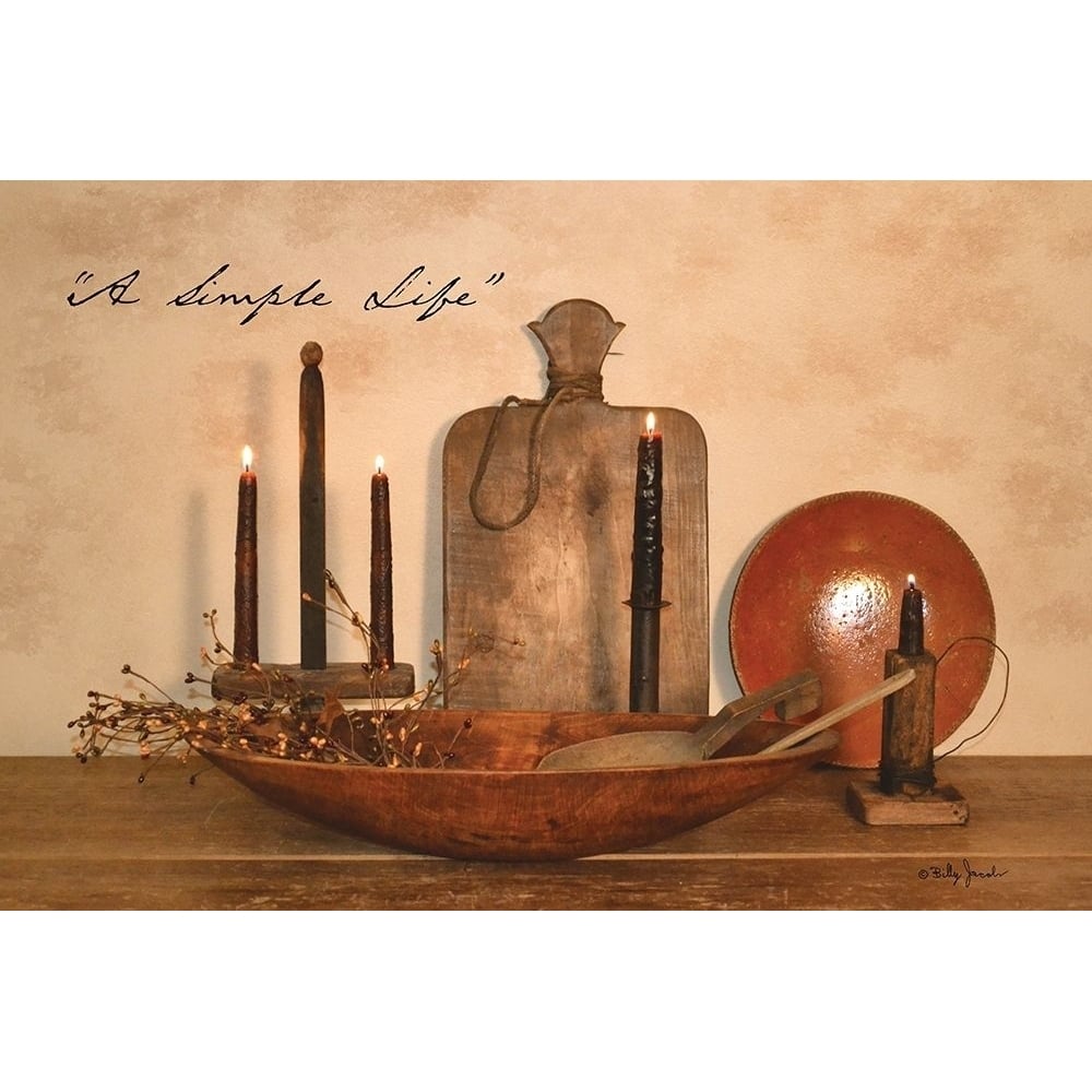 A Simple Life Poster Print by Billy Jacobs-VARPDXBJ1016 Image 1