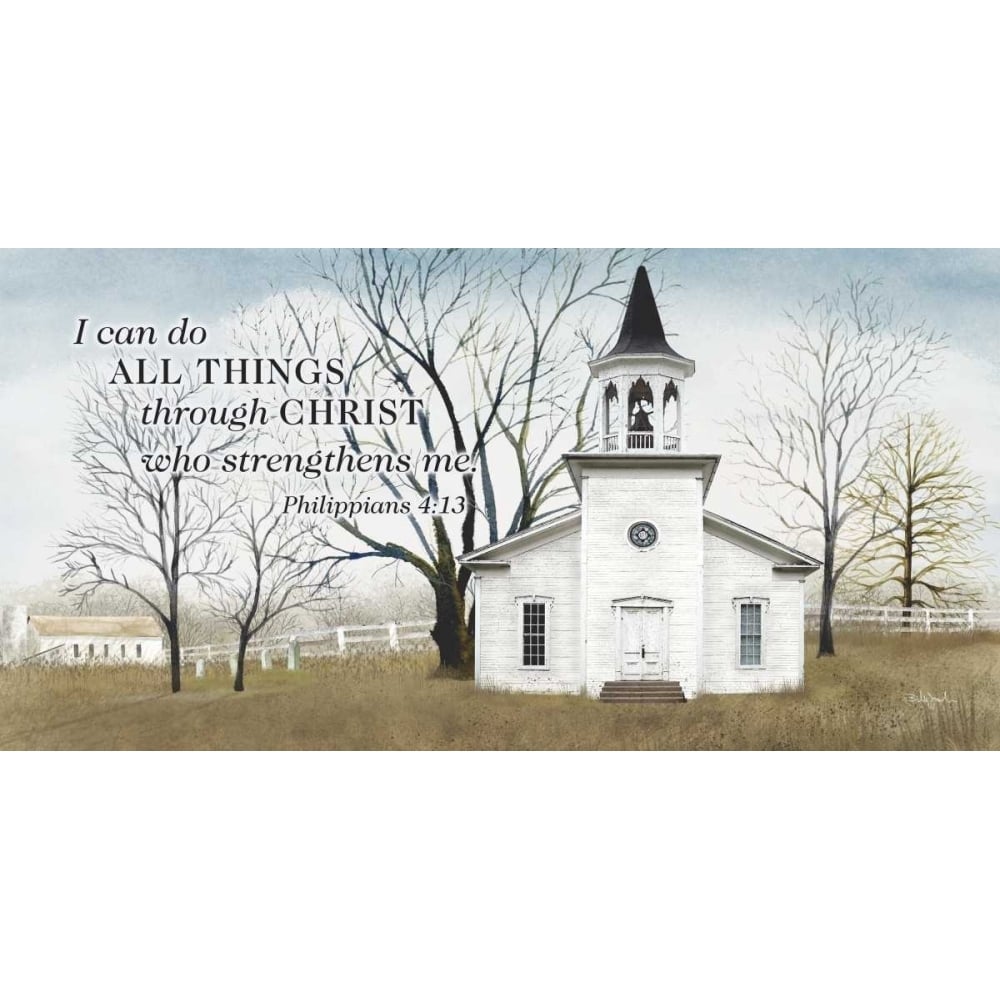 I Can Do All Things Poster Print by Billy Jacobs-VARPDXBJ1110A Image 1