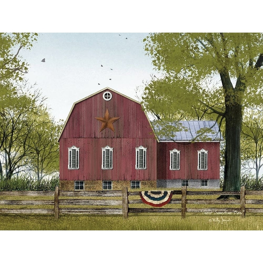 Sweet Summertime Barn by Billy Jacobs-VARPDXBJ1118 Image 1