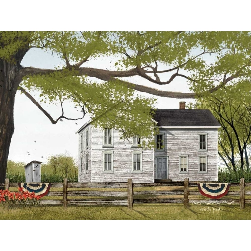 Sweet Summertime House Poster Print by Billy Jacobs-VARPDXBJ1119 Image 1