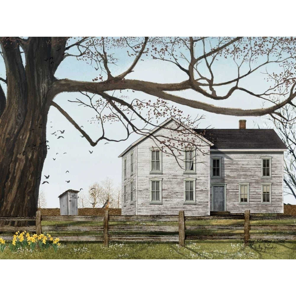 Spring Morning House Poster Print by Billy Jacobs-VARPDXBJ1128 Image 1