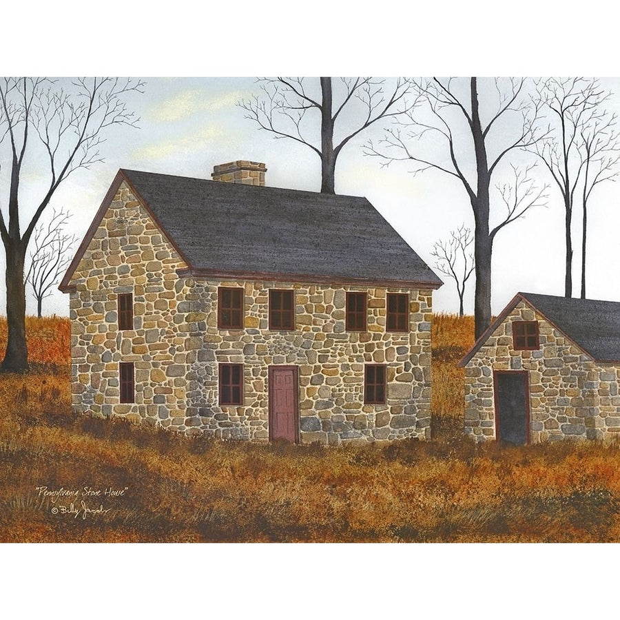 Pennsylvania Stone House Poster Print by Billy Jacobs-VARPDXBJ1182 Image 1