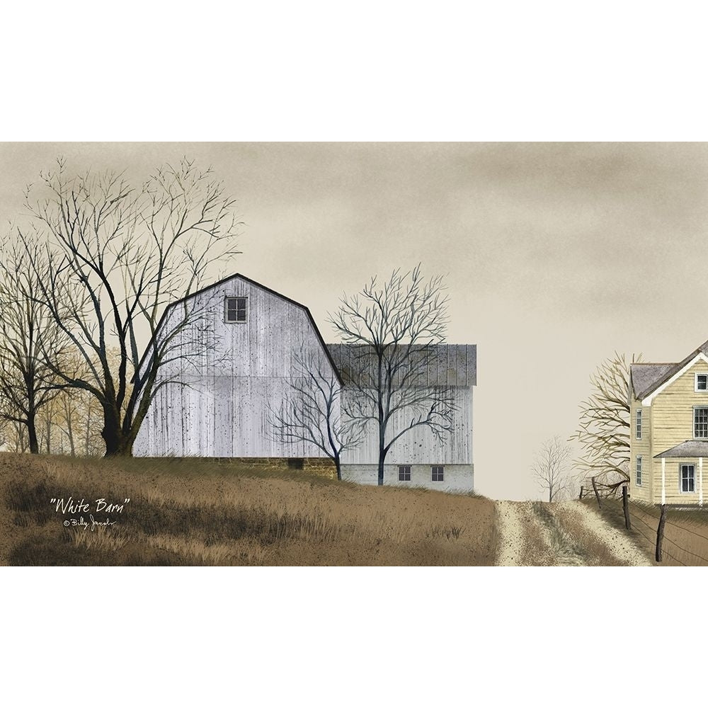 White Barn by Billy Jacobs-VARPDXBJ119 Image 1