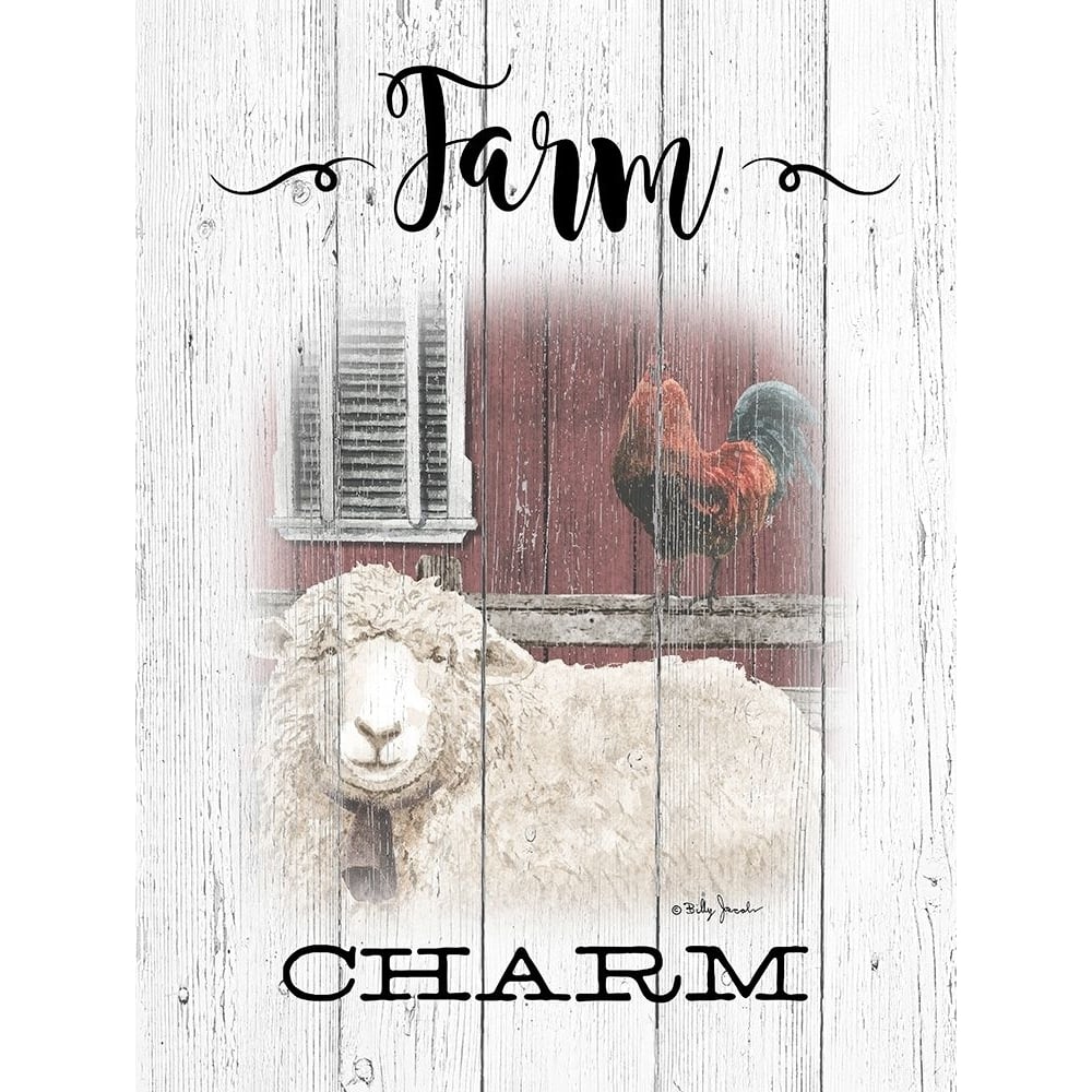 Farm Charm Poster Print by Billy Jacobs-VARPDXBJ1211 Image 1