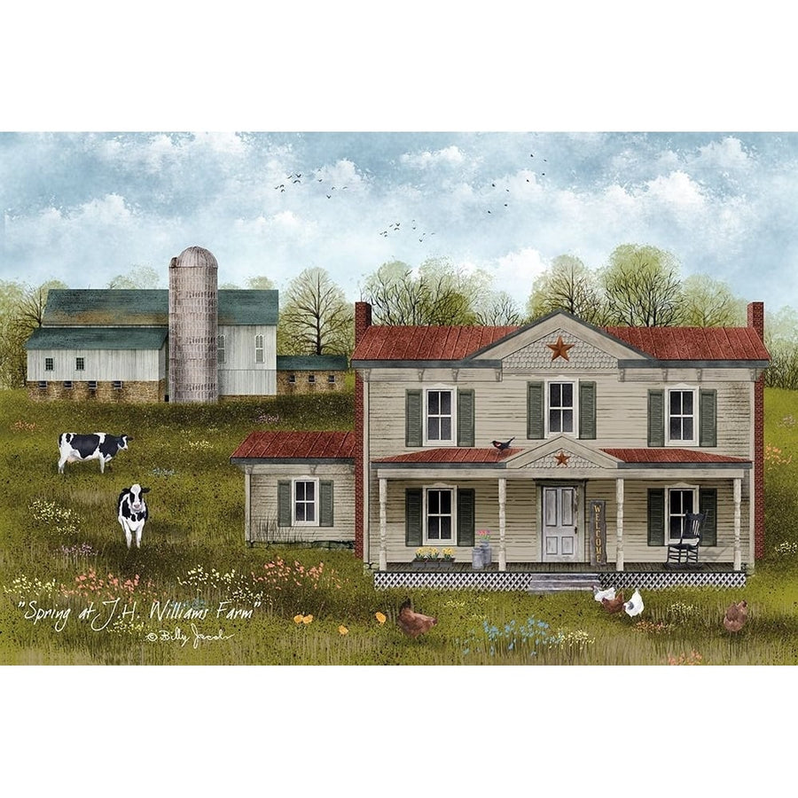 Spring at J.H. Williams Farm Poster Print - Billy Jacobs-VARPDXBJ1277 Image 1