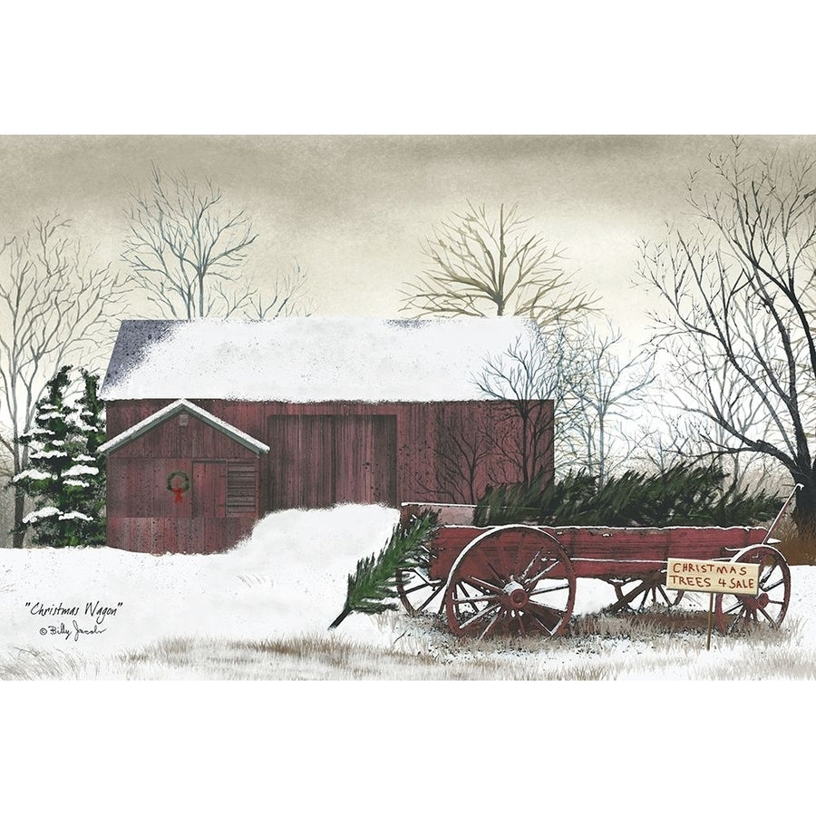 Christmas Wagon by Billy Jacobs-VARPDXBJ154 Image 1