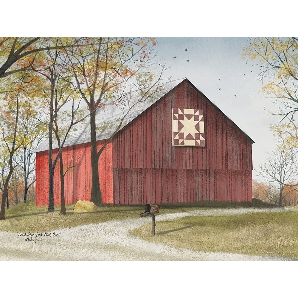 Star Quilt Barn Poster Print by Billy Jacobs-VARPDXBJ444 Image 1