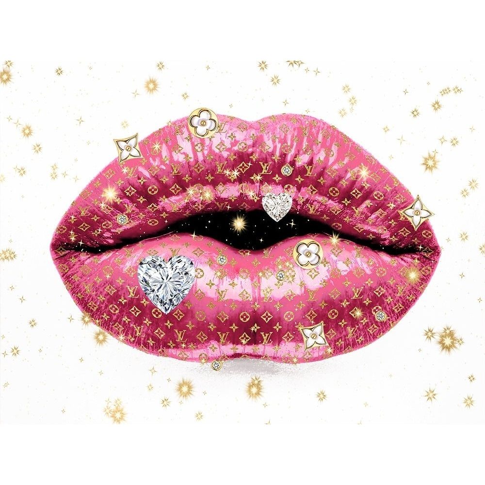 Luxury Lips Pink Poster Print - Madeline Blake-VARPDXBLM118156 Image 1