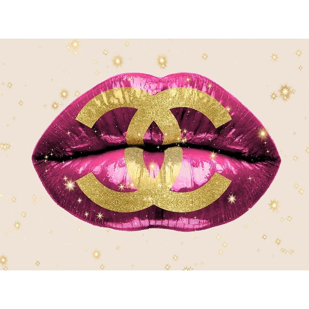 Fashion Lips Pink I Poster Print - Madeline Blake-VARPDXBLM118161 Image 1