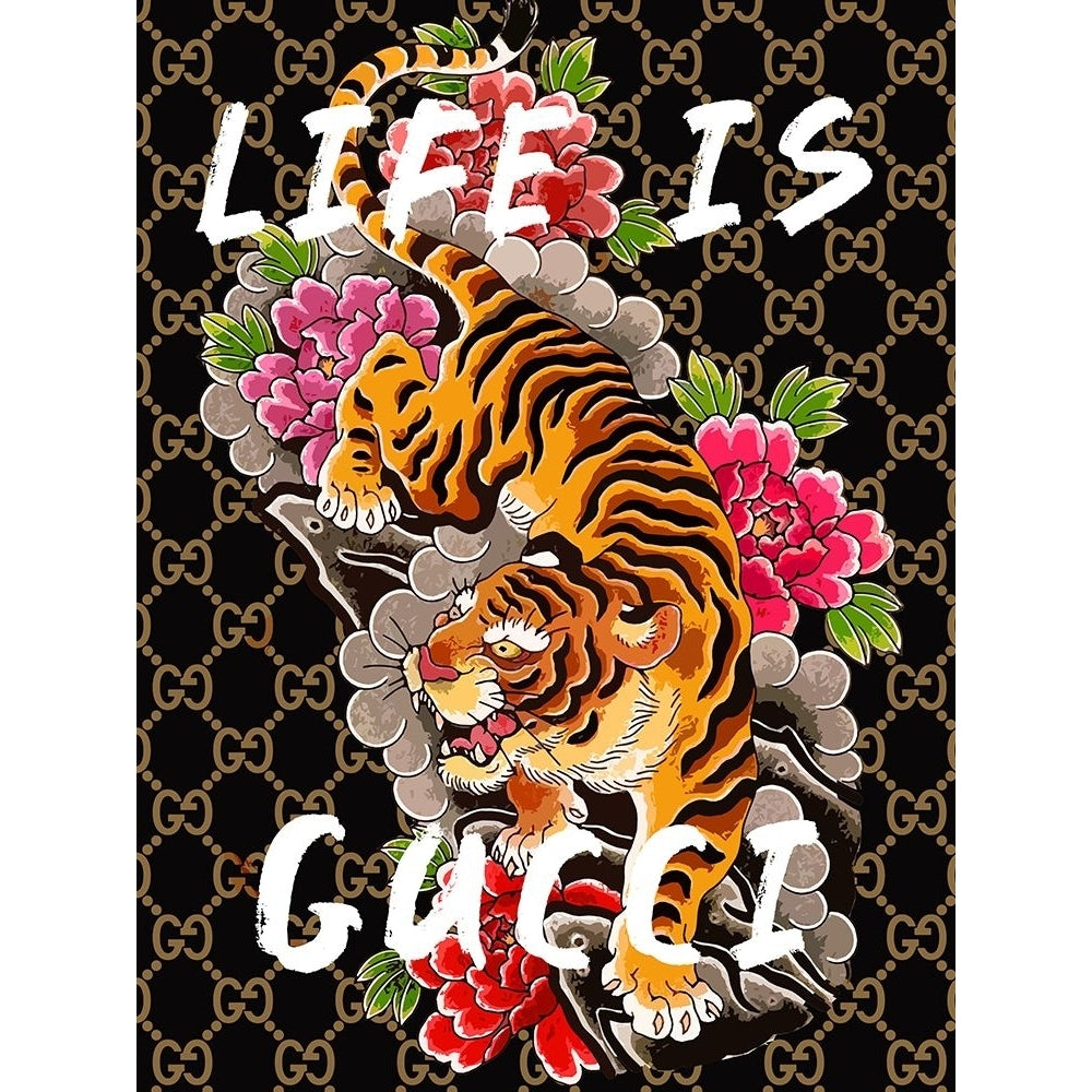 Life is Tiger III Poster Print - Madeline Blake-VARPDXBLM118983 Image 1