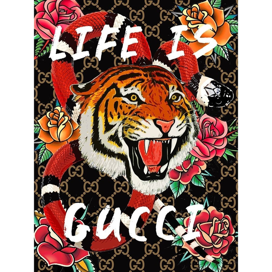 Life is Tiger II Poster Print - Madeline Blake-VARPDXBLM118982 Image 1