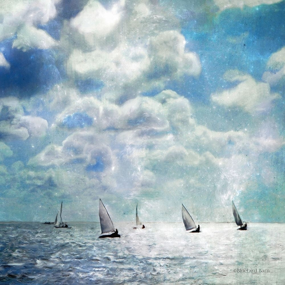 Sailing White Waters Poster Print by Bluebird Barn Bluebird Barn-VARPDXBLUE103 Image 1