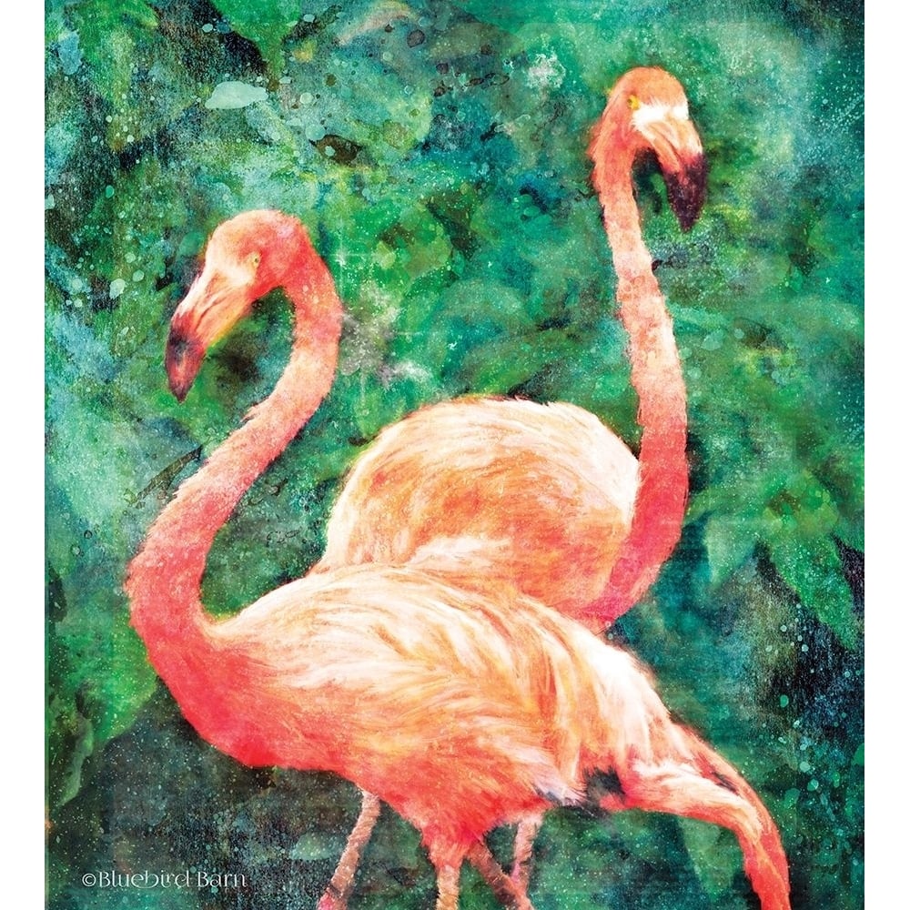 Flamingos Poster Print by Bluebird Barn Bluebird Barn-VARPDXBLUE214 Image 1