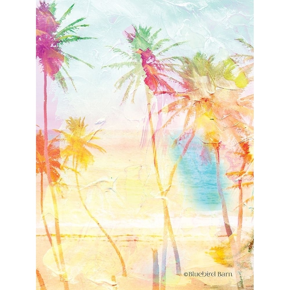 Bright Summer Palm Group I Poster Print by Bluebird Barn Bluebird Barn-VARPDXBLUE245 Image 1