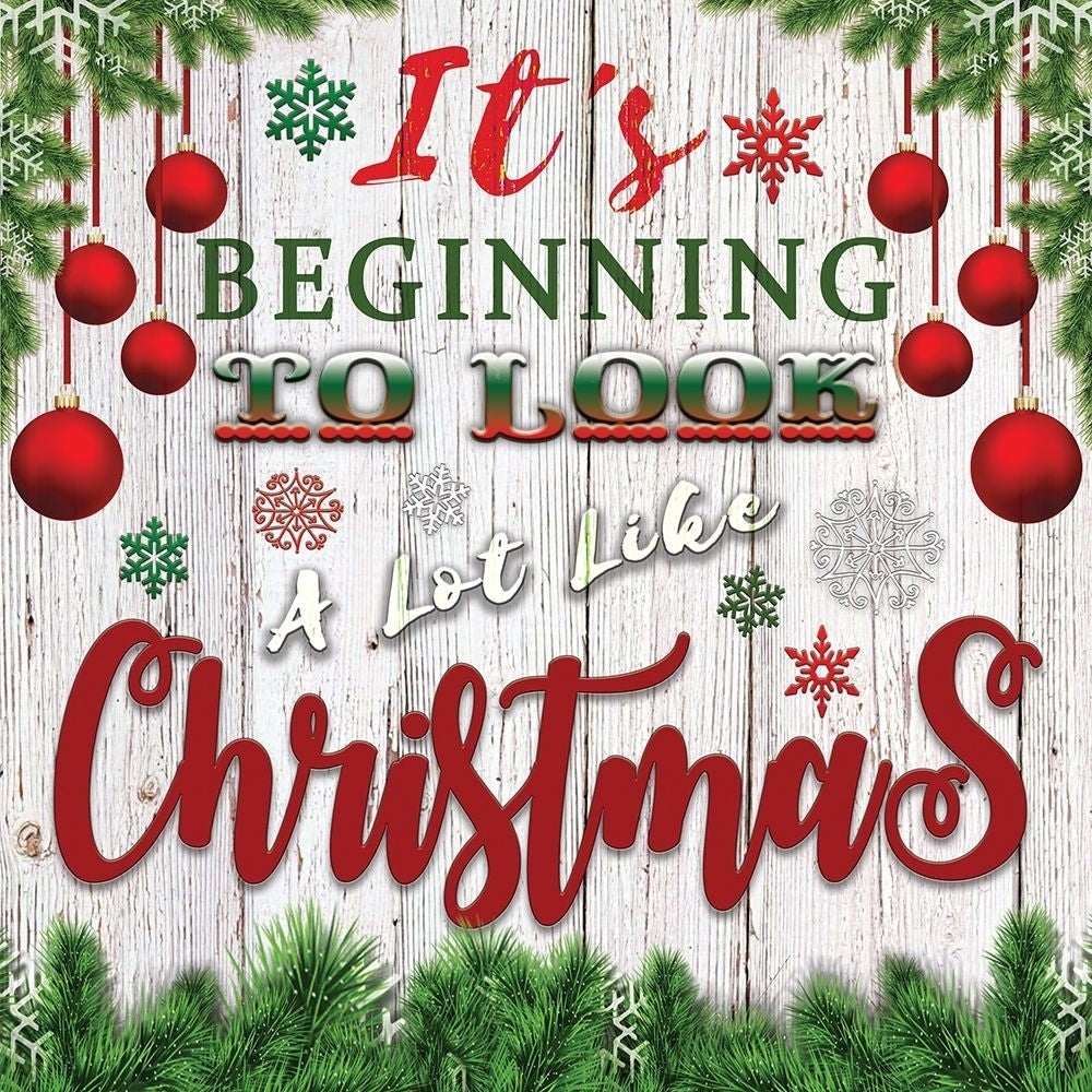 Its Beginning to Look a Lot Like Christmas Poster Print by Bluebird Barn Bluebird Barn-VARPDXBLUE331 Image 1