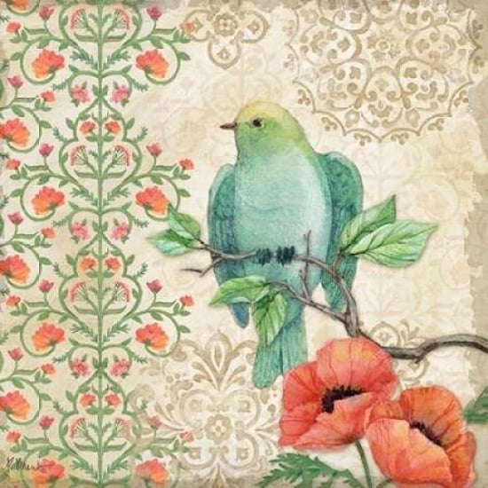 Blossoming Birds Sq II Poster Print by Paul Brent-VARPDXBNT1007 Image 2