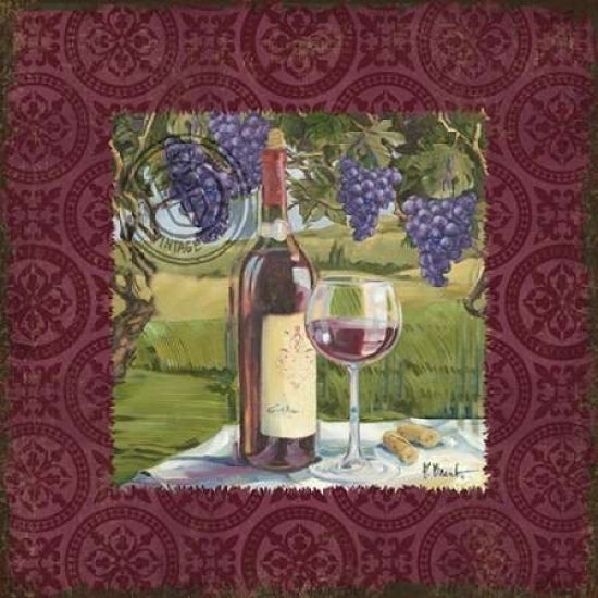 At the Vineyard Sq I Poster Print by Paul Brent-VARPDXBNT1042 Image 2