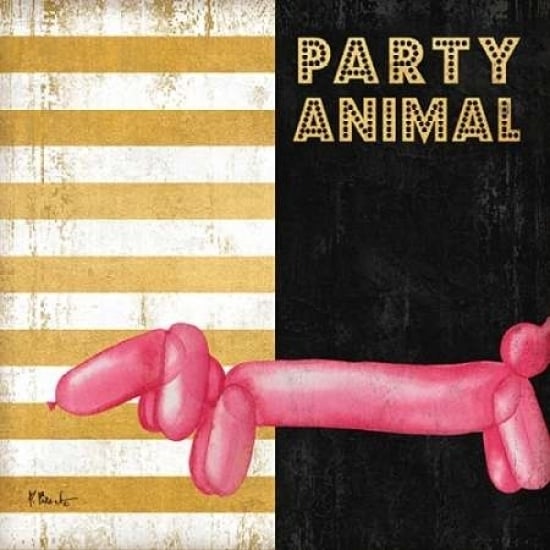 Party Animal II Poster Print by Paul Brent-VARPDXBNT1153 Image 2