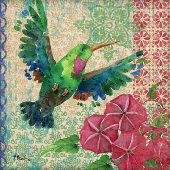 Zealous Hummingbird I Poster Print by Paul Brent-VARPDXBNT1166 Image 2