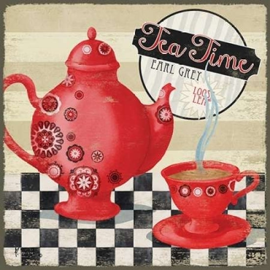 Tea Time I Poster Print by Paul Brent-VARPDXBNT1177 Image 1