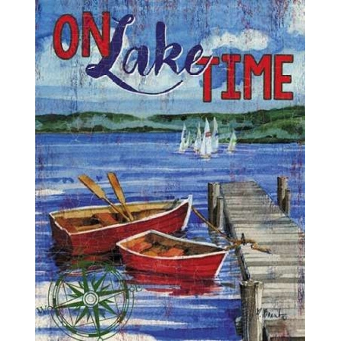 Lake Time Vertical I Poster Print by Paul Brent-VARPDXBNT1195 Image 1