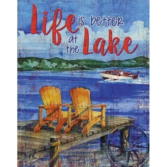 Lake Time Vertical II Poster Print by Paul Brent-VARPDXBNT1196 Image 2