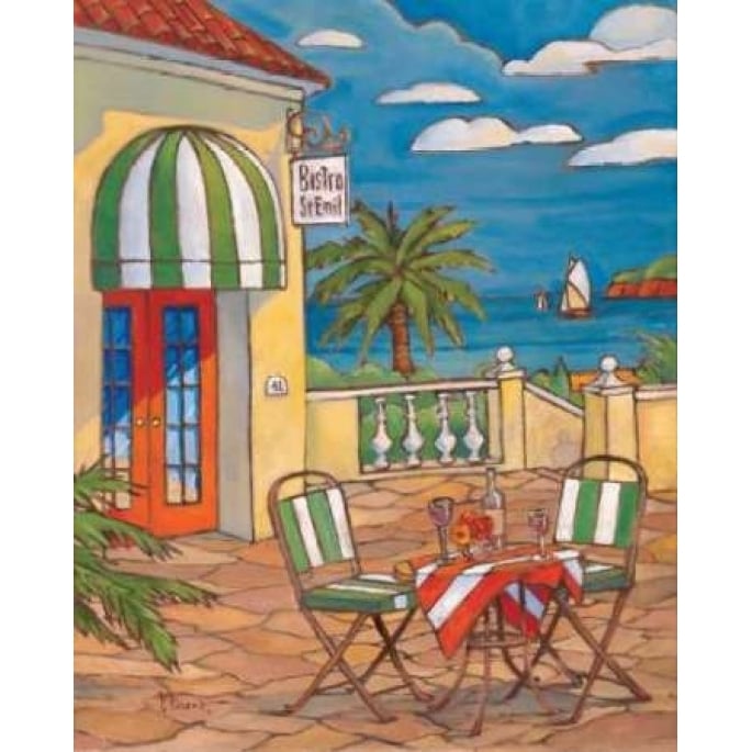 Bistro St. Emil Poster Print by Paul Brent-VARPDXBNT122 Image 1