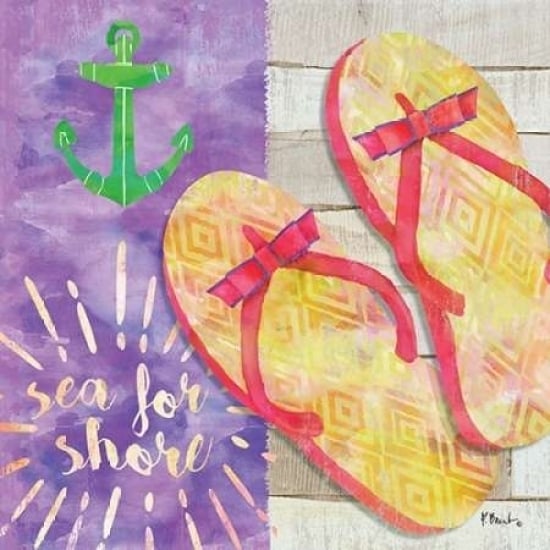 Sunshine Sandals IV Poster Print by Paul Brent-VARPDXBNT1297 Image 2