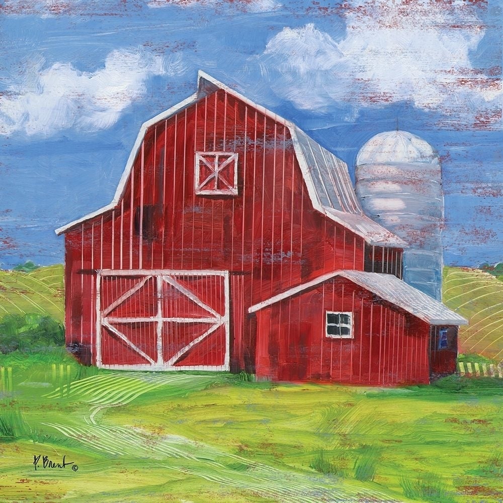 Homeland Barn II Poster Print by Paul Brent-VARPDXBNT1411 Image 1