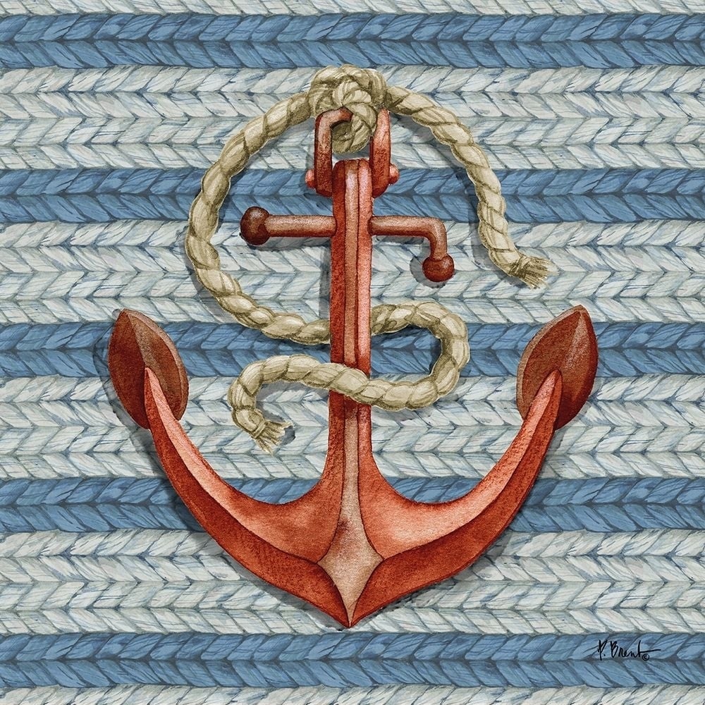 Nautical Basketweave III Poster Print by Paul Brent-VARPDXBNT1544 Image 1