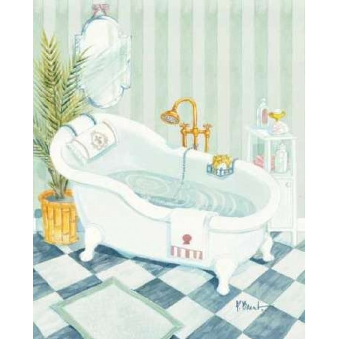 Claw Tub Poster Print by Paul Brent-VARPDXBNT156 Image 1