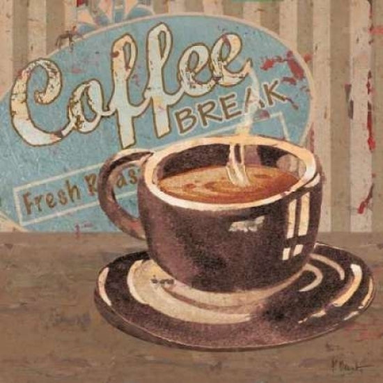 Coffee Brew Sign I Poster Print by Paul Brent-VARPDXBNT206 Image 1