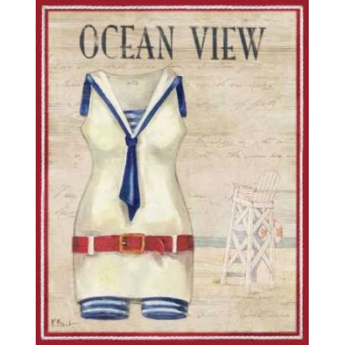 Ocean View Poster Print by Paul Brent-VARPDXBNT264 Image 1