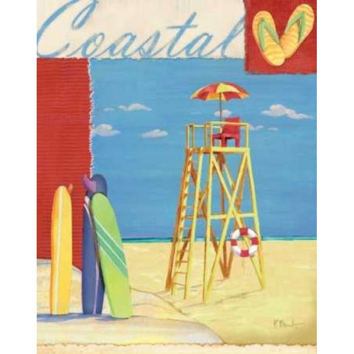 Lifeguard Collage IV Poster Print by Paul Brent-VARPDXBNT275 Image 2