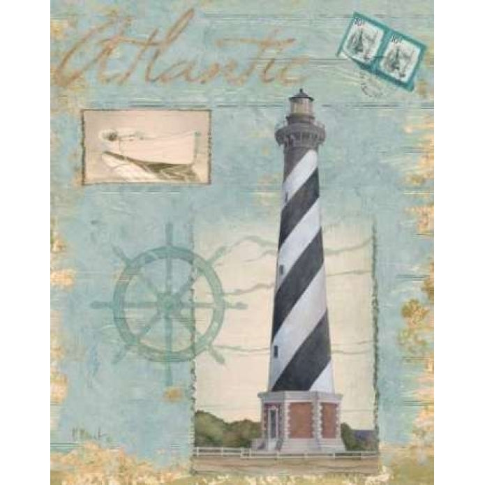 Seacoast Lighthouse I Poster Print by Paul Brent-VARPDXBNT344 Image 2