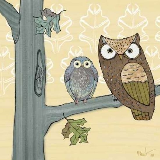 Pastel Owls IV Poster Print by Paul Brent-VARPDXBNT341 Image 2