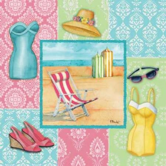 Beach Wear II Poster Print by Paul Brent-VARPDXBNT357 Image 1