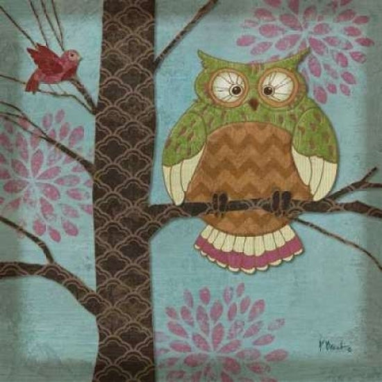 Fantasy Owls I Poster Print by Paul Brent-VARPDXBNT410 Image 1