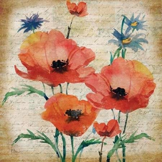 Poetic Garden I Poster Print by Paul Brent-VARPDXBNT534 Image 1