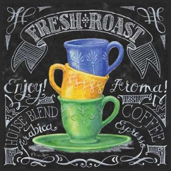 Chalkboard Coffee I Poster Print by Paul Brent-VARPDXBNT650 Image 1